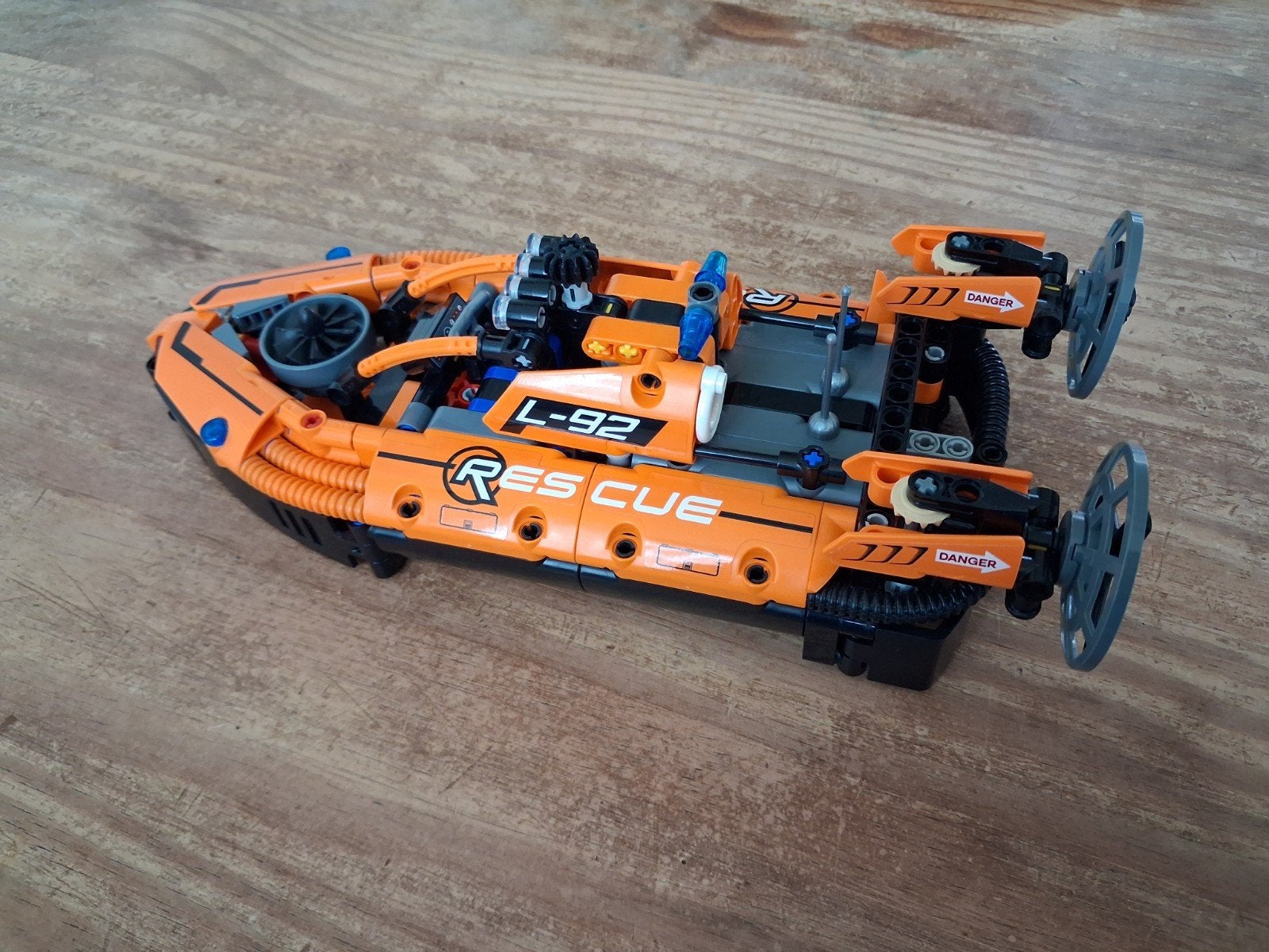 Lego Technic Hoovercraft 42120, Ophalen, Lego, Zo goed als nieuw, Complete set