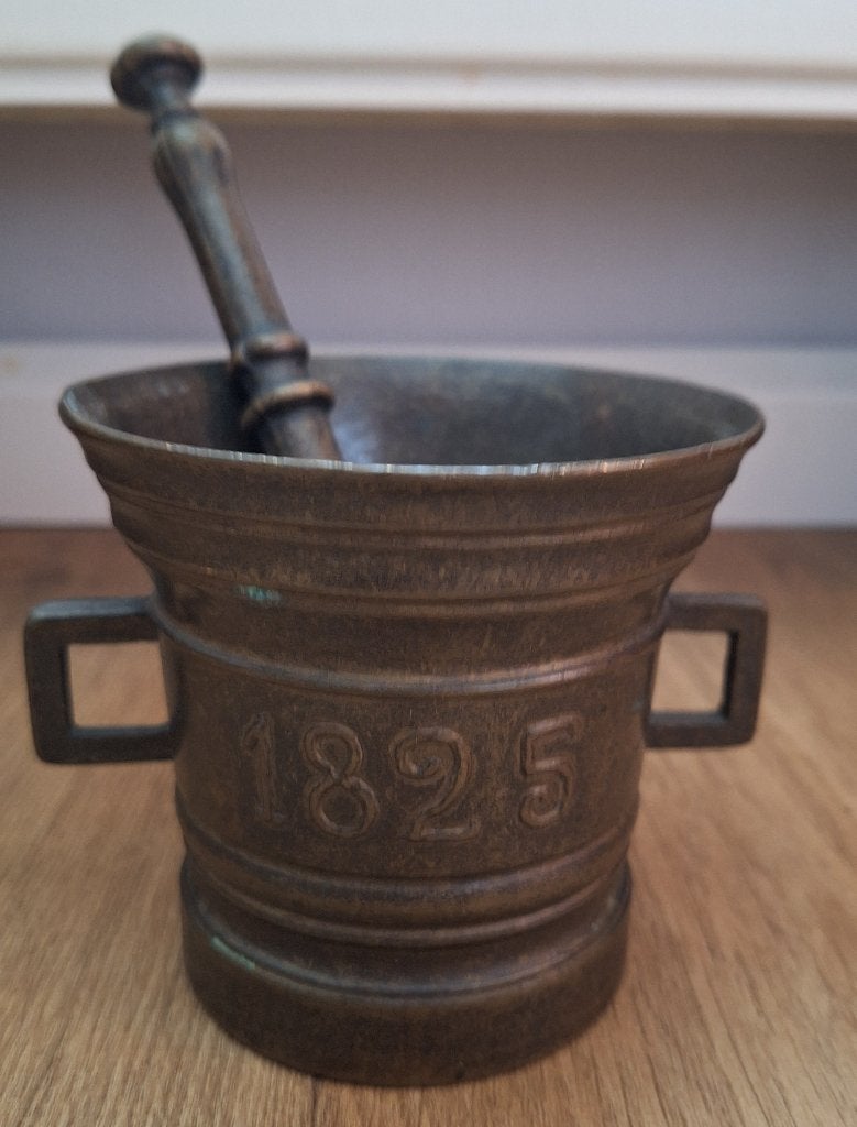 Apothekers Veizel, Antiek en Kunst, Ophalen of Verzenden, Brons