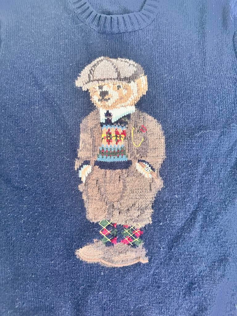 Polo Ralph Lauren Bear Trui Maat M, Kleding | Heren, Truien en Vesten, Ophalen of Verzenden, Zo goed als nieuw, Maat 48/50 (M)