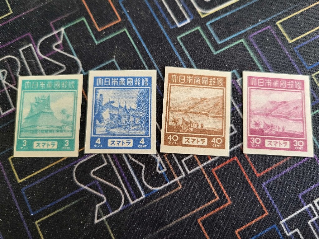 postzegels indonesie sumatra ongetand, Ophalen of Verzenden, Zuidoost-Azië