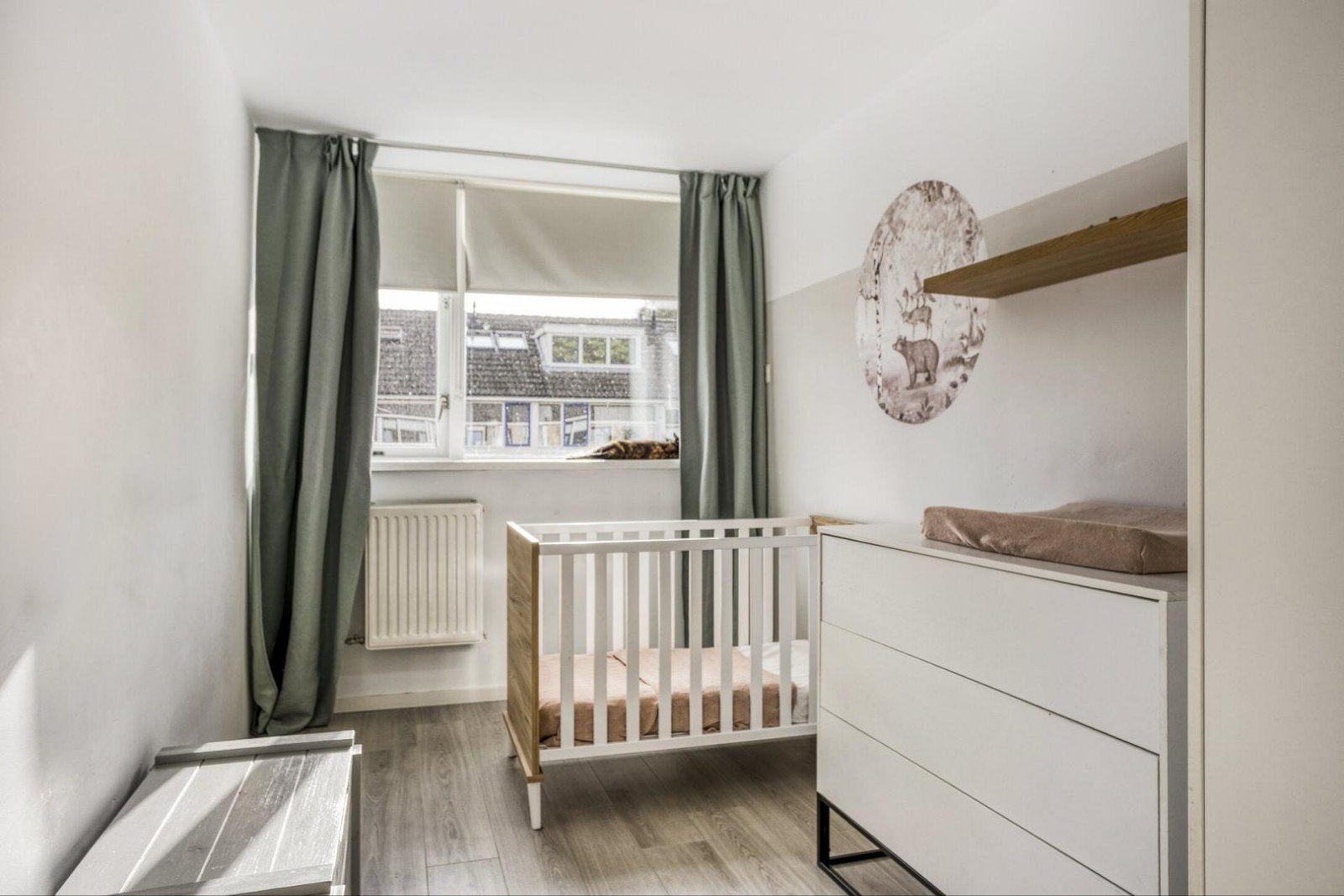 Kinderbed 140x70 cm met Comodekast, Kinderen en Baby's, Kinderkamer | Bedden, Ophalen, Gebruikt, 180 cm of meer, 70 tot 85 cm
