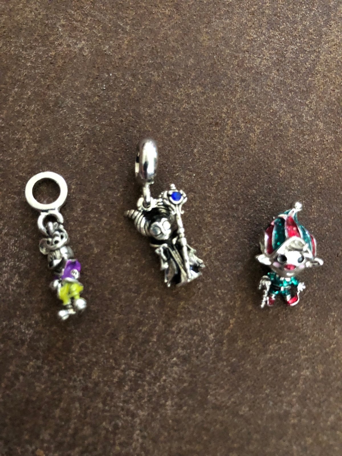 3 Leuke Bedels voor Bedelarmband - Diverse Figuren, Overige merken, Gebruikt, Ophalen of Verzenden, 2 of 3 bedels