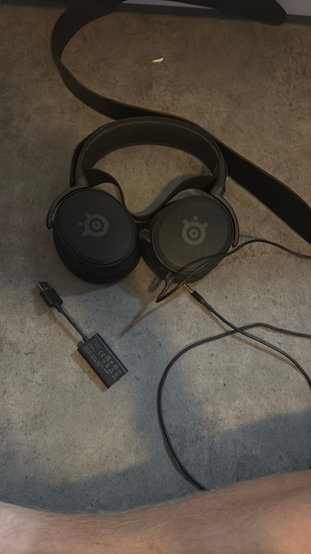 Koptelefoon steelseries prima, Computers en Software, Headsets, Ophalen, Mute-functie, Gebruikt, Bedraad