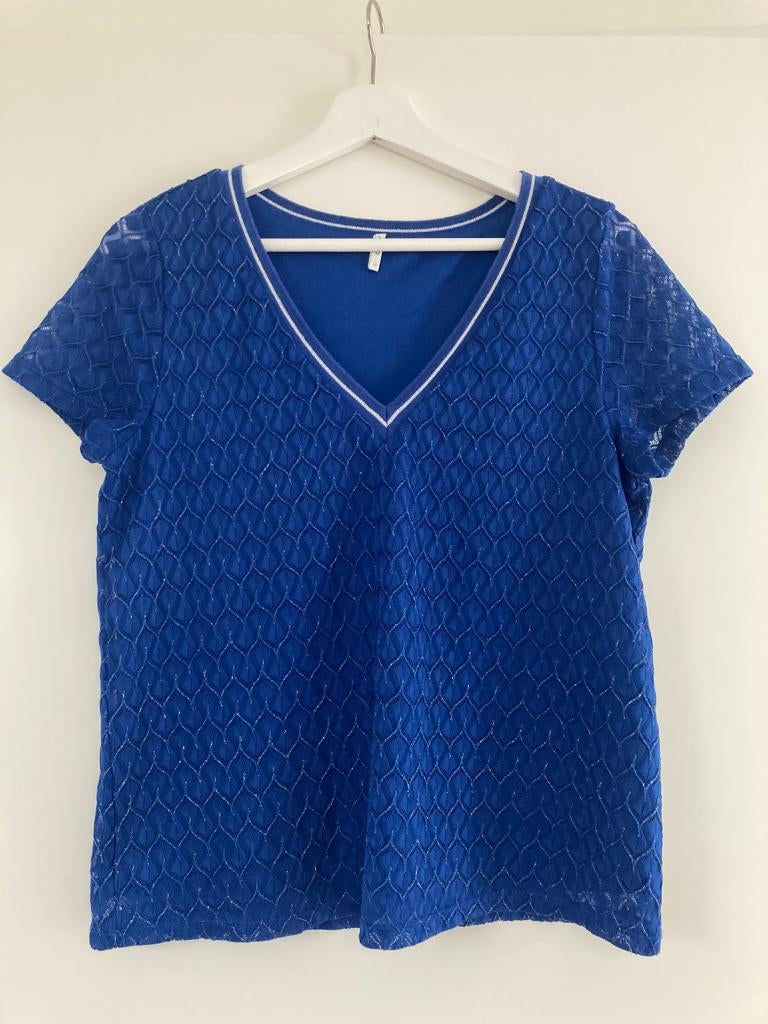 Damestop, Only, blauw, maat M, Maat 38/40 (M), Only, Blauw, Ophalen of Verzenden