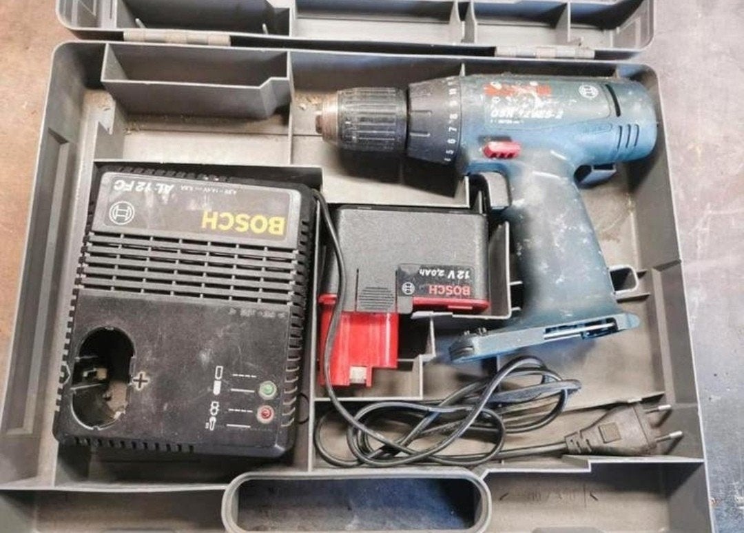Bosch boormachine, Ophalen, Gebruikt, Boormachine