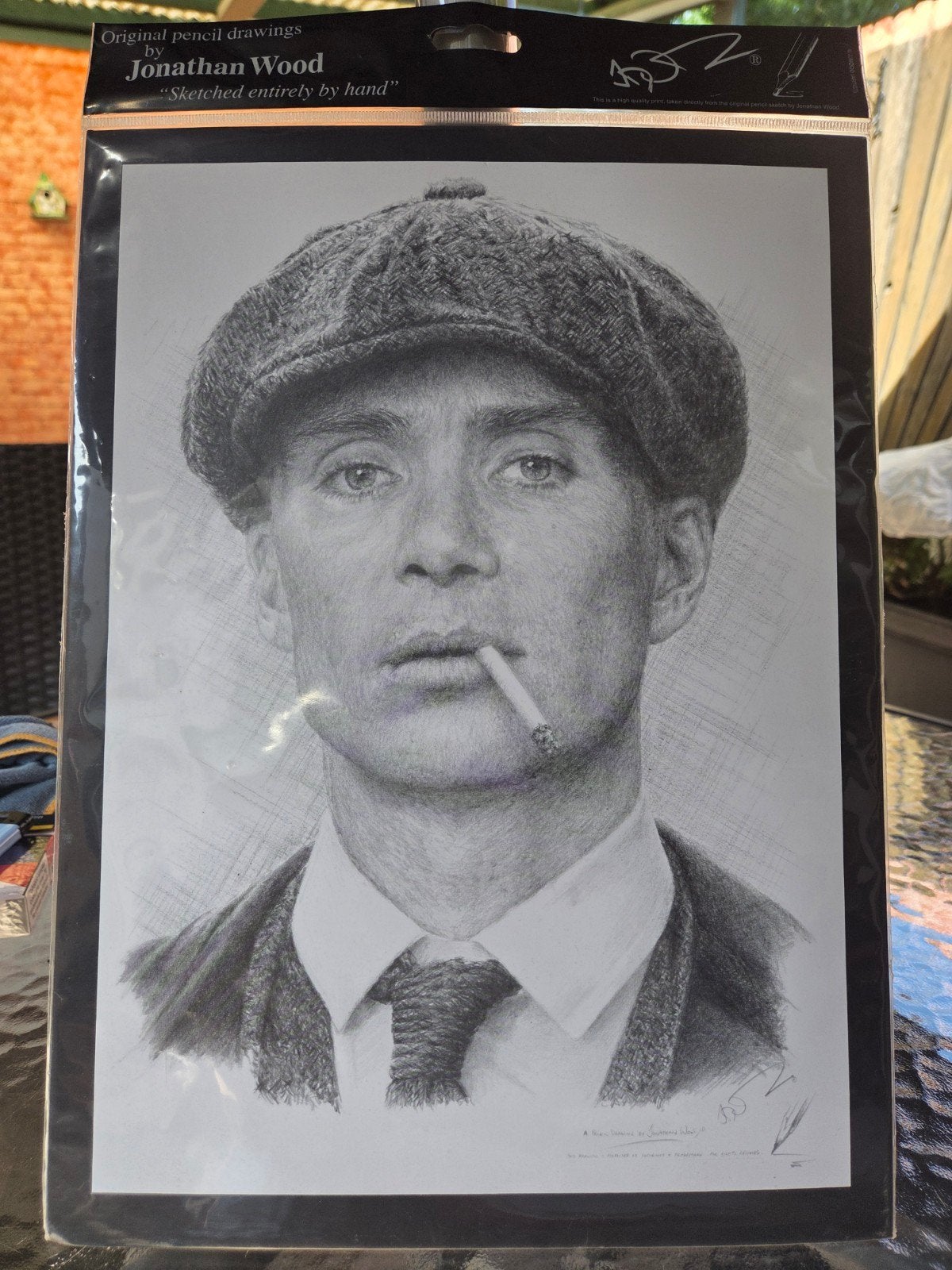 Peaky Blinders (Tommy Shelby), Verzenden, Print, Print/reproductie, Origineel