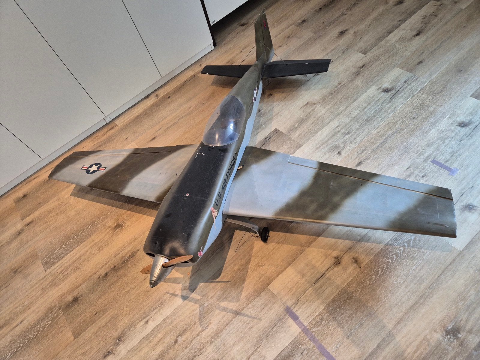 Groot Vliegtuig Model voor Mancave - Unieke Decoratie, Gebruikt, Groter dan 1:72, Vliegtuig, Ophalen