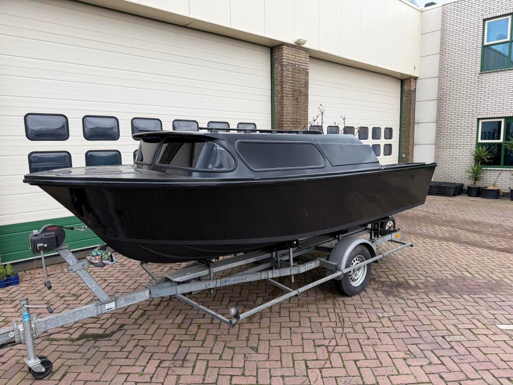 Kilkruiser 530 karperboot weekendboot kajuitboot visboot, Ophalen, Tot 10 pk, Zo goed als nieuw, 3 tot 6 meter