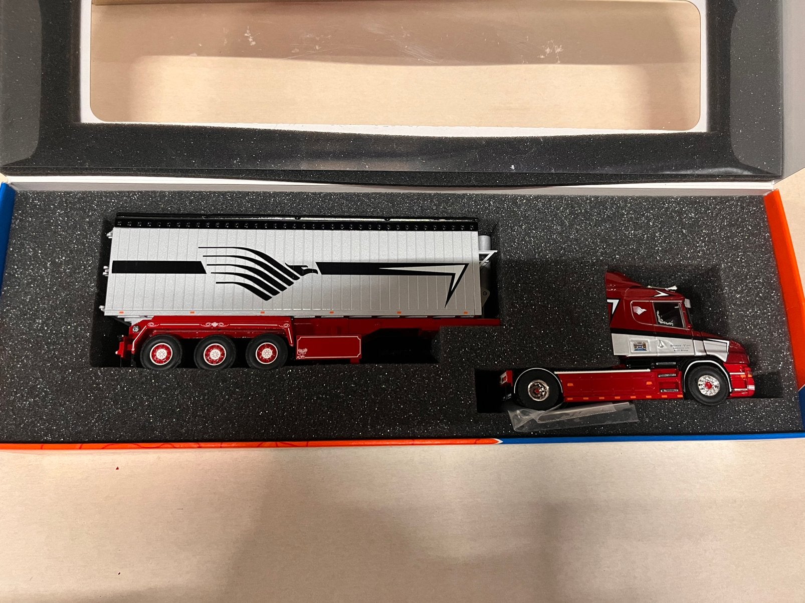 Tekno Dellemans Scania Torpedo kieptrailer, Ophalen of Verzenden, Nieuw, Bus of Vrachtwagen, Tekno