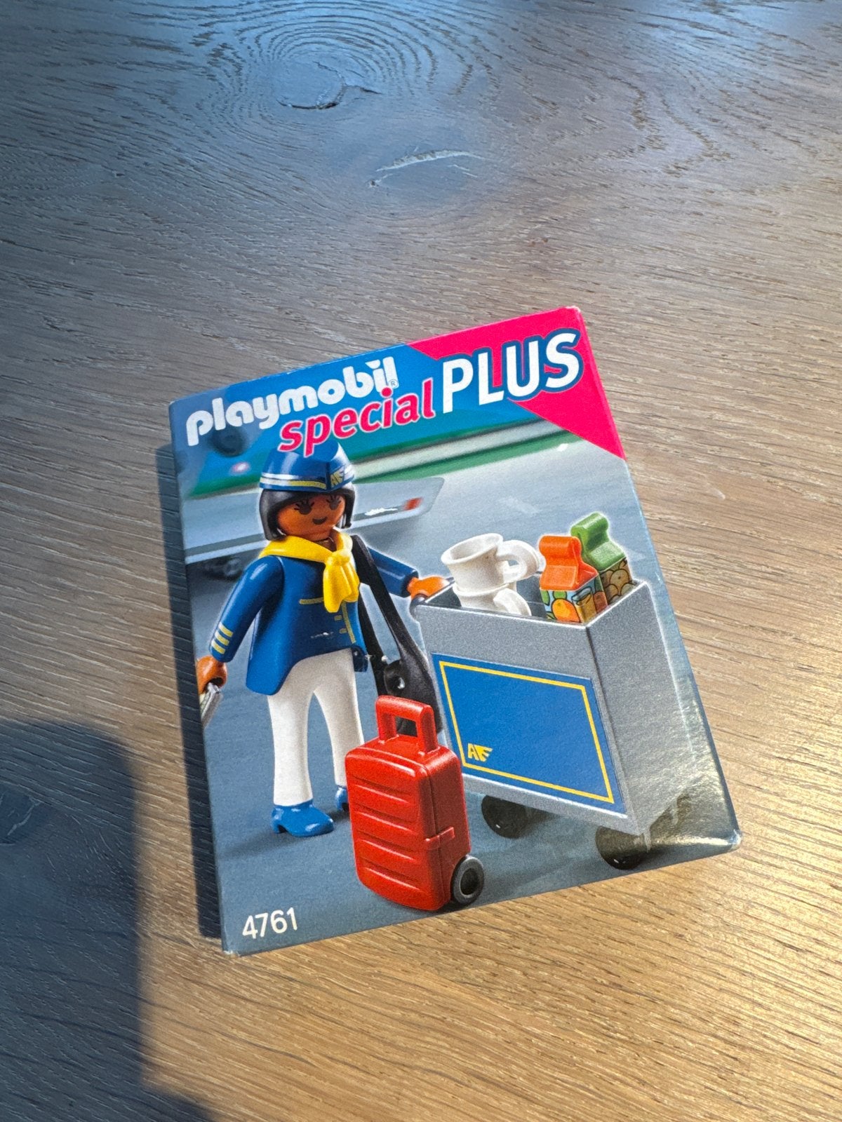 Playmobil Special Plus 4761 Stewardess met trolley, Complete set, Nieuw, Ophalen of Verzenden, Figuren