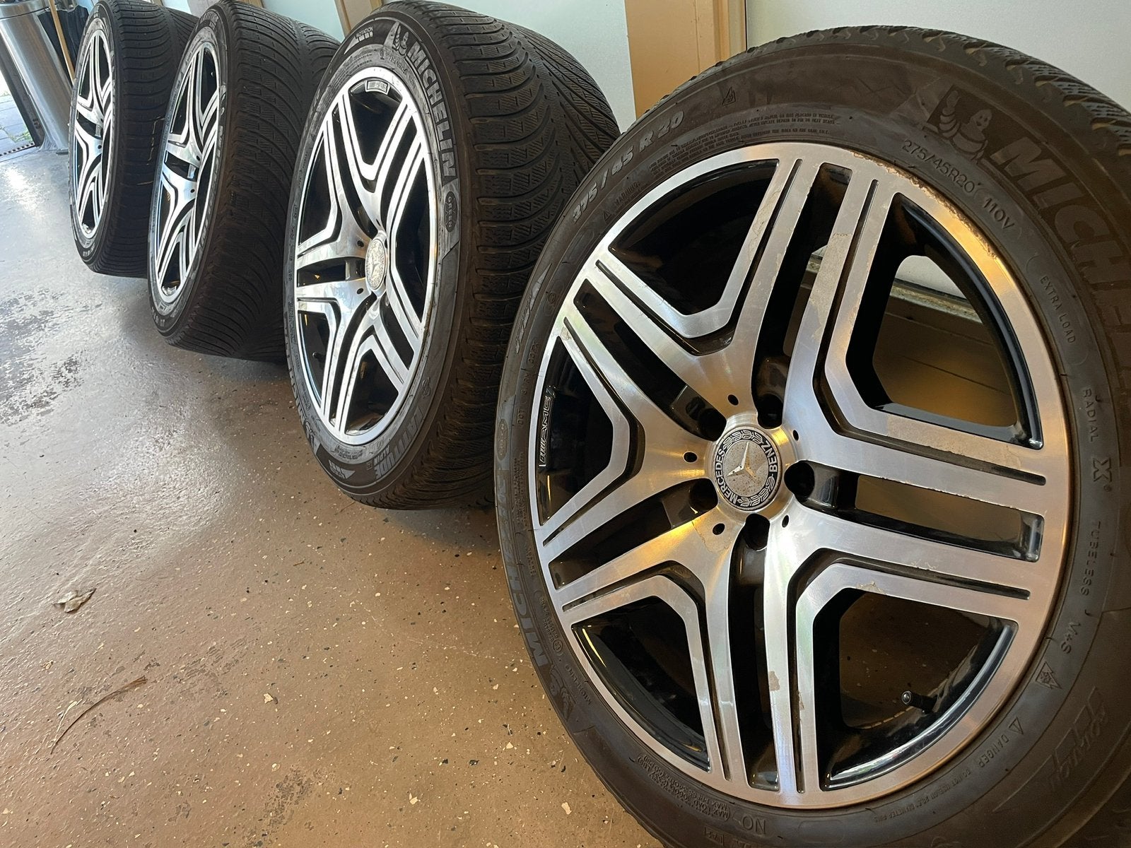 20 inch mercedes velgen 5x112 AMG look 20” E CL CLS GLE ML, Auto-onderdelen, Banden en Velgen, Ophalen, 20 inch, Zomerbanden, Velg(en)