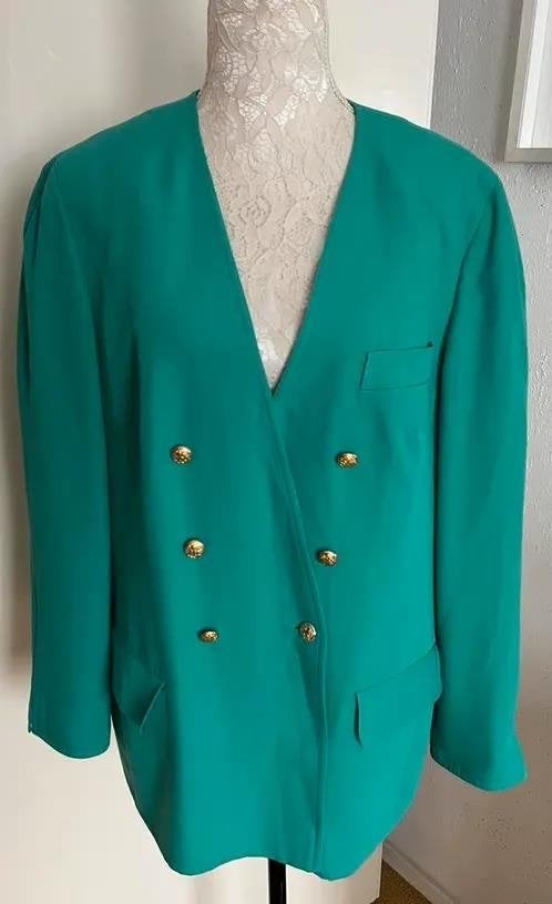 Markwald groen jasje maat 46 [DMv], Kleding | Dames, Maat 46/48 (XL) of groter, Ophalen of Verzenden, Zo goed als nieuw, Jasje