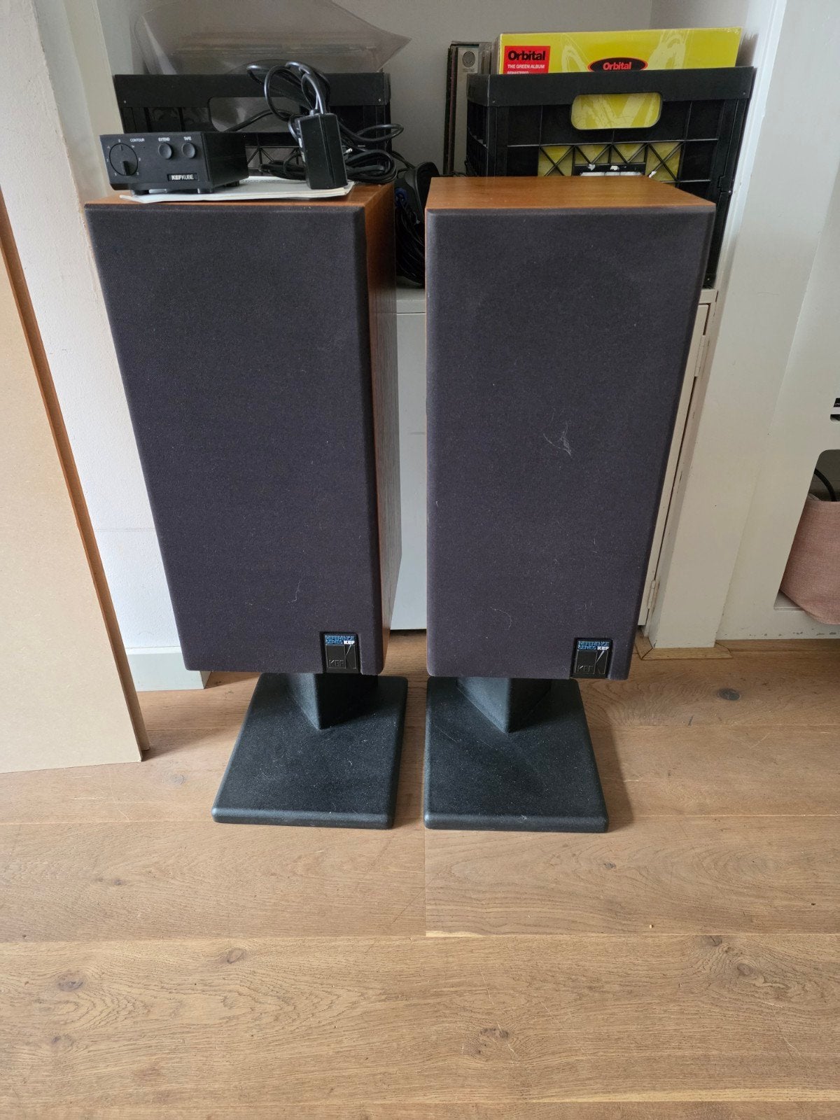 kef reference 103/3  met kube, Ophalen, Gebruikt, 120 tot 150 watt