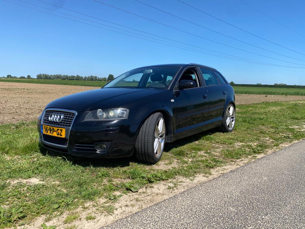 Audi A3 2.0 Sportback 147KW Tfsi Quattro 2005 Zwart, Auto's, Audi, Particulier, A3, Benzine, E, Hatchback, Handgeschakeld, Origineel Nederlands