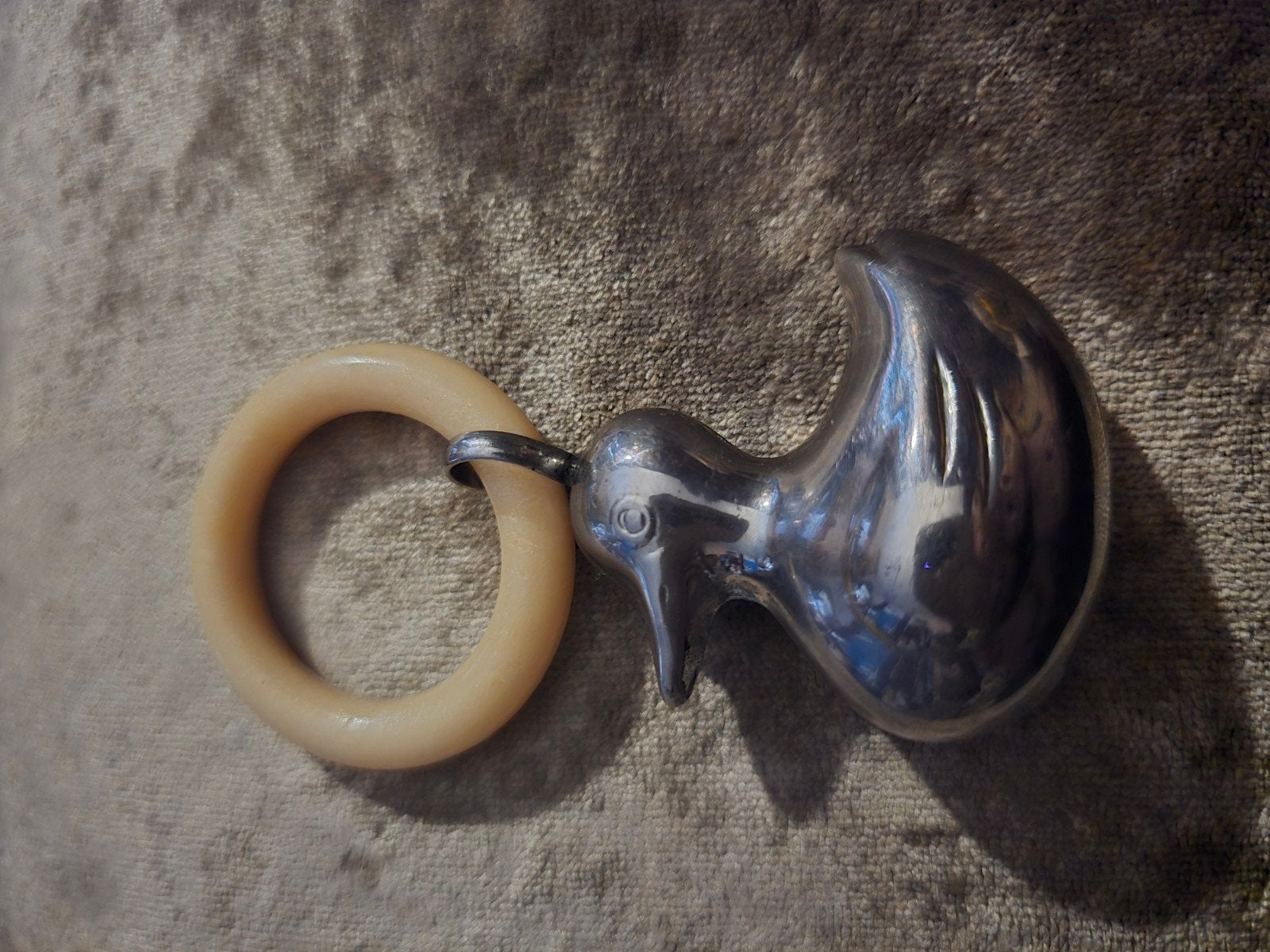 Vintage rammelaar, Antiek en Kunst, Curiosa en Brocante, Ophalen of Verzenden