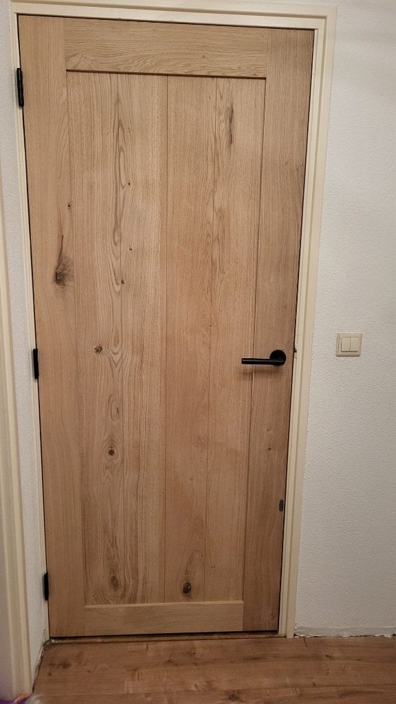 Eikenhouten barndeur, Ophalen, Minder dan 80 cm, Binnendeur, Nieuw