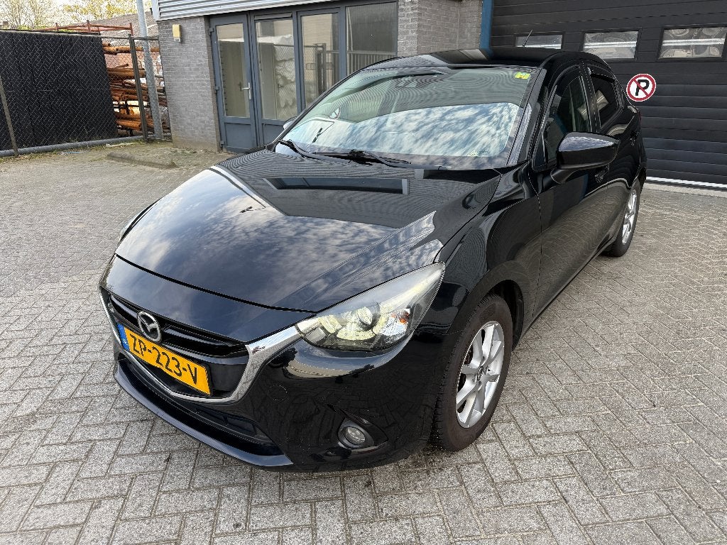 Mazda 2 1.5 55KW Skyactiv-D GT-M 2016 Zwart NIEUWE APK, Auto's, Mazda, Voorwielaandrijving, Stof, 4 cilinders, 96 €/maand