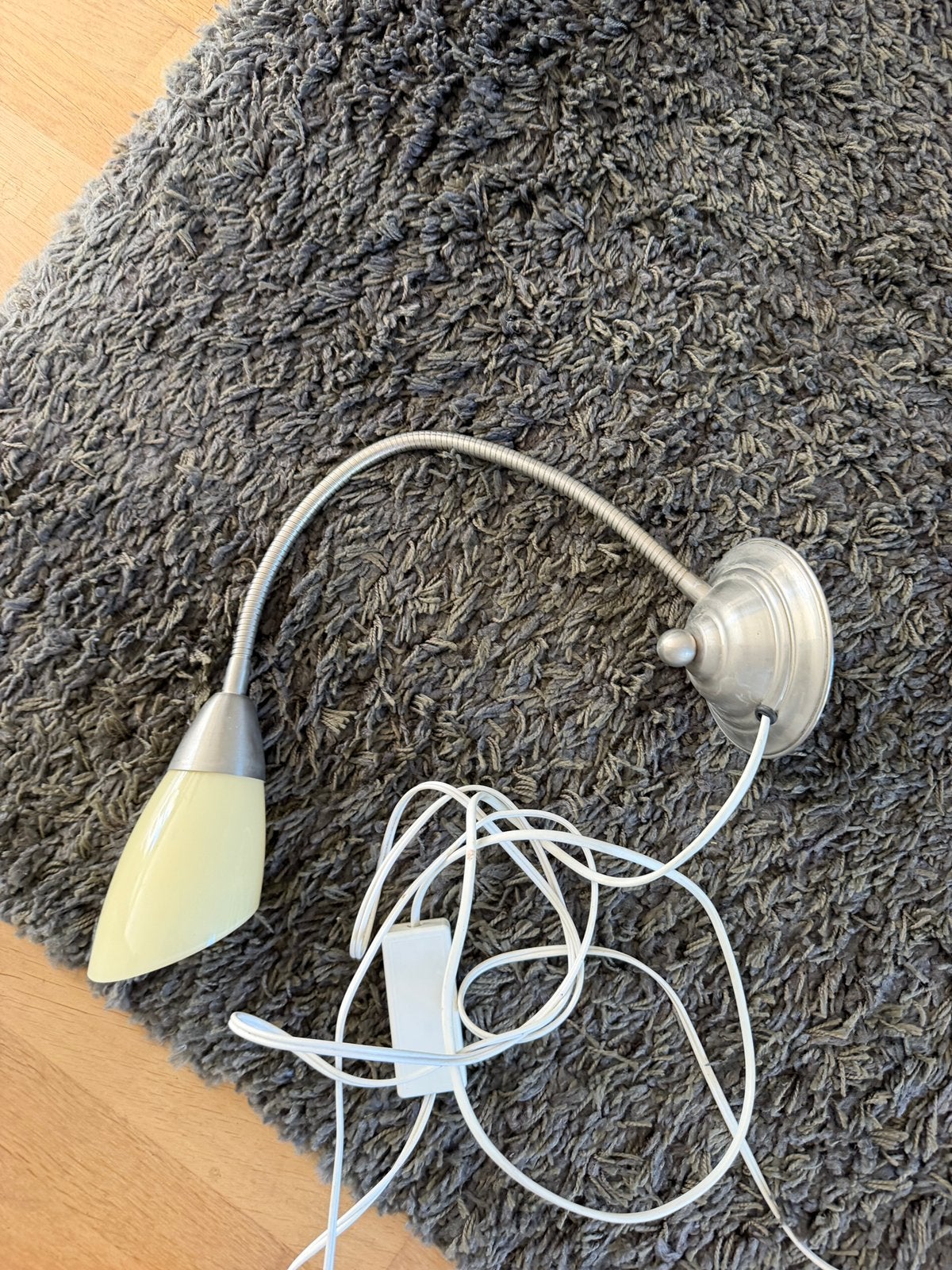 Muurlamp art deco met glazen kapje, Huis en Inrichting, Ophalen, Zo goed als nieuw