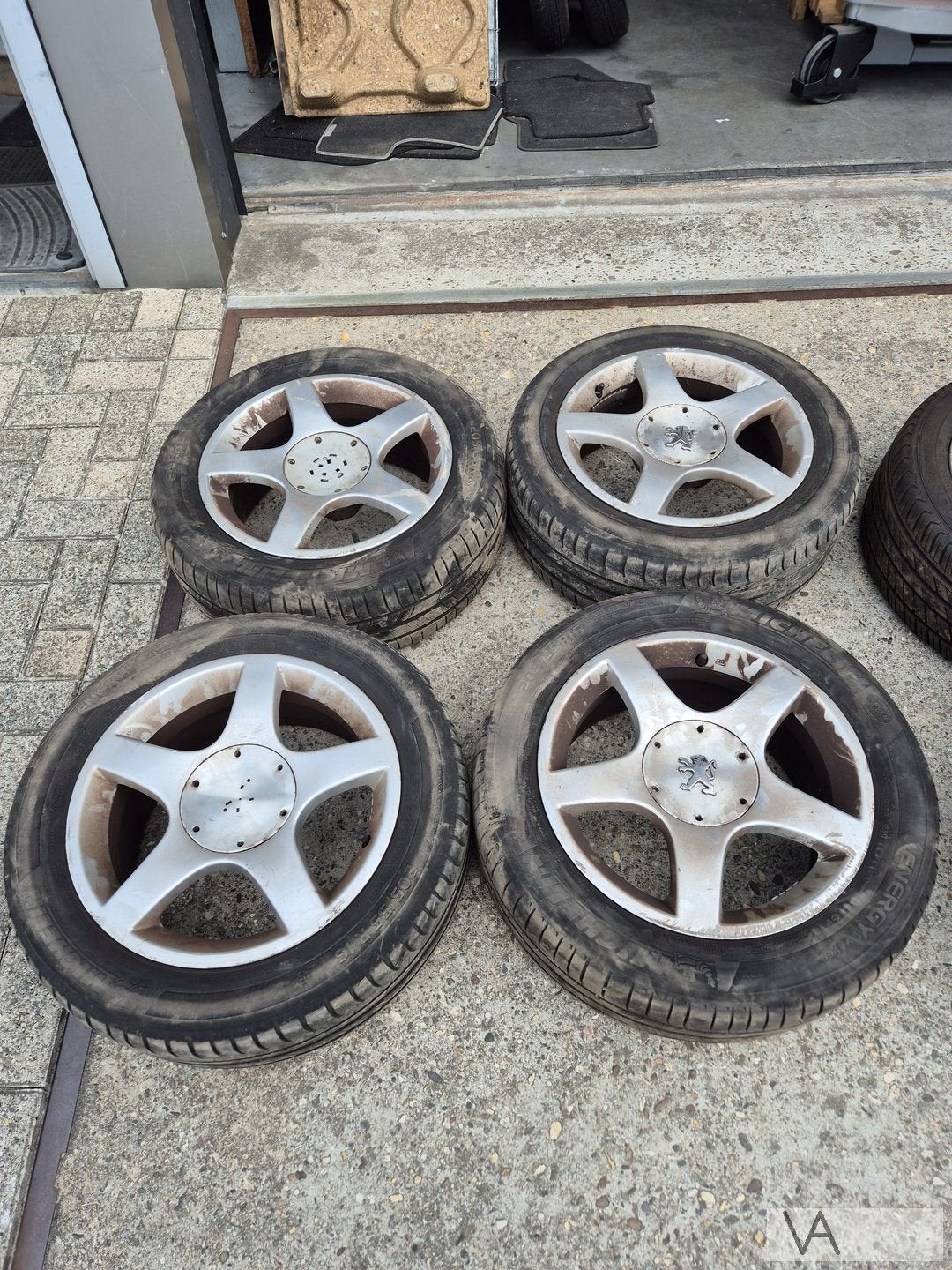 Set velgen 16 inch TACOMA Peugeot 406 306 307 308 207 208, Auto-onderdelen, Banden en Velgen, Gebruikt, -, -, Banden en Velgen