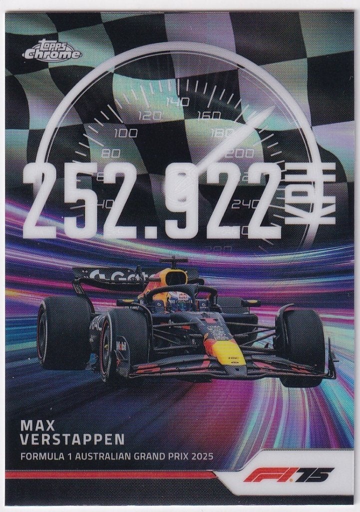 Max Verstappen Top Speed Refractor #TS-1, Verzenden, Nieuw, Formule 1