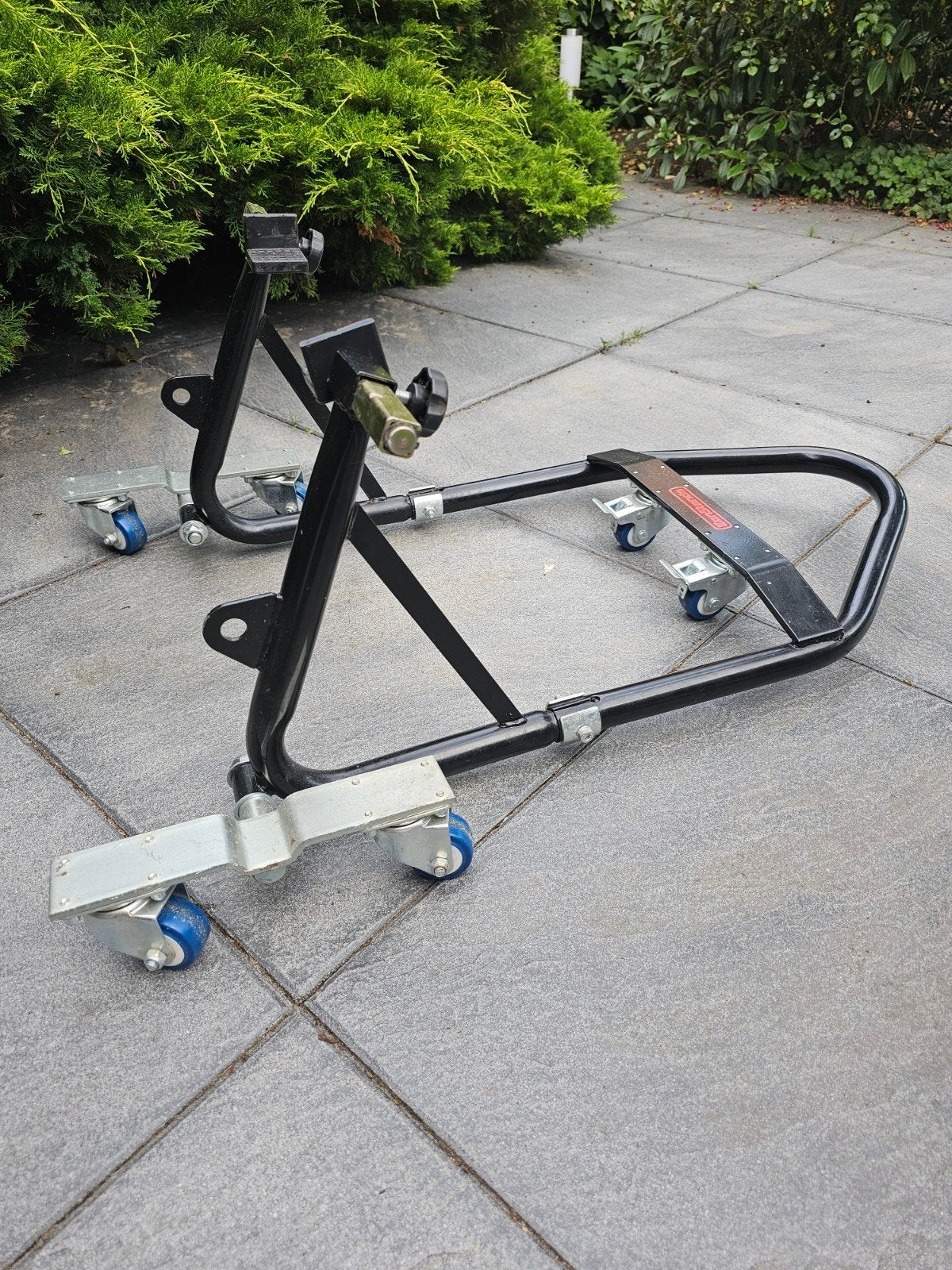 Paddock stand motor ( verrijdbaar ), Ophalen, Zo goed als nieuw