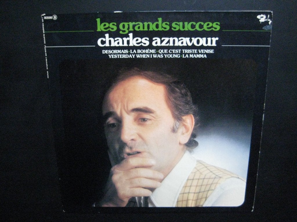 Charles Aznavour - les grands succes, LP, Gebruikt, Ophalen of Verzenden, 12 inch
