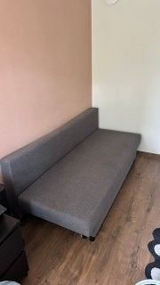 KEA ÄLVDALEN 3-zits slaapbank met opbergruimte, Huis en Inrichting, Slaapkamer | Slaapbanken, Ophalen, Gebruikt, Tweepersoons