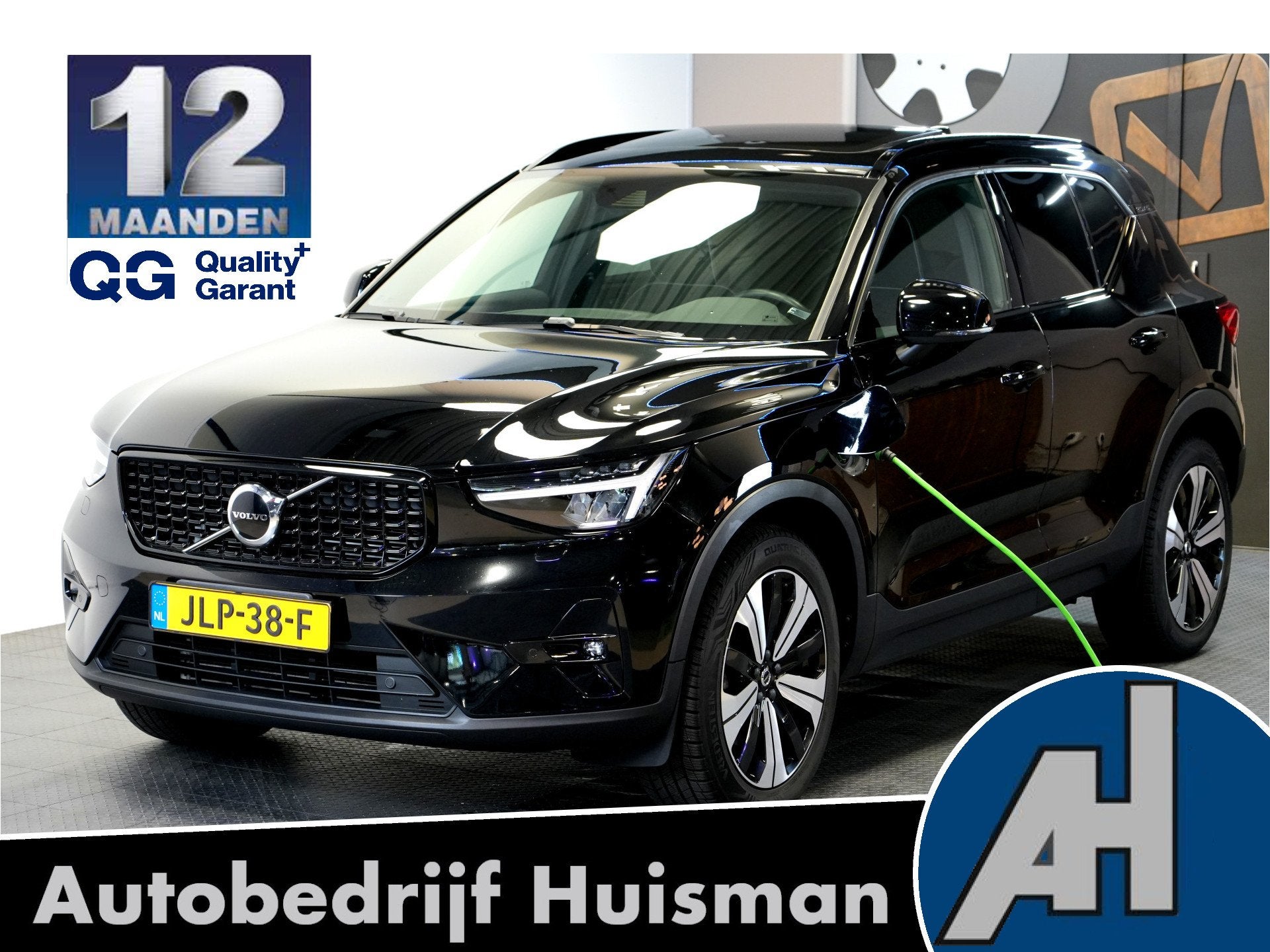 Volvo XC40 1.5 T4 Plug-in Hybrid 155kW/211pk DCT7 Ultimate D, Auto's, Dealer onderhouden, Met garantie (alle), Zwart, Hybride Elektrisch/Benzine