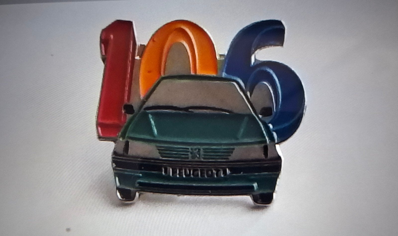 pin Peugeot 106, Ophalen of Verzenden, Nieuw, Transport, Speldje of Pin