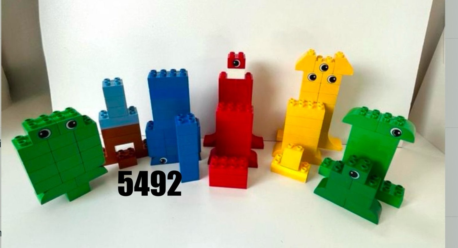 Lego Duplo 5492 Limited Edition - Groot Blokken Set, Ophalen of Verzenden, Gebruikt, Duplo