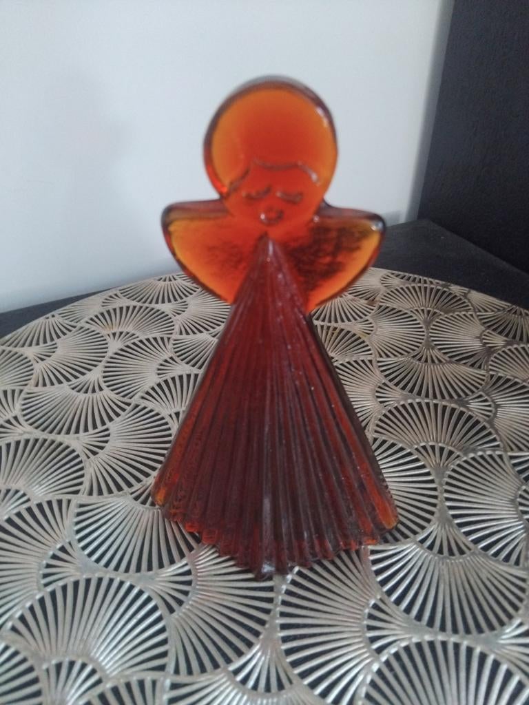Lauscha gekleurde glasfabriek.
15 cm, origineel Thüringer bo, Ophalen of Verzenden
