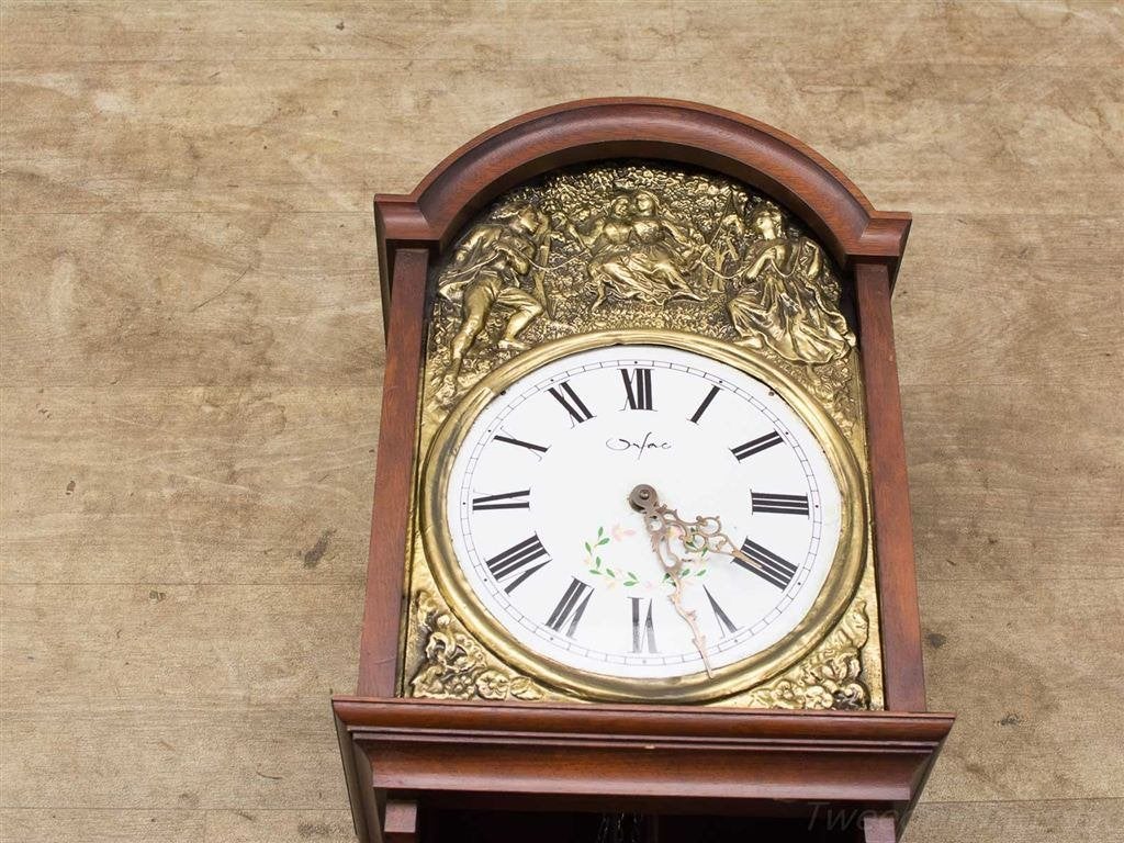 wandklok 26422, Huis en Inrichting, Woonaccessoires | Klokken, Ophalen of Verzenden, Gebruikt, Wandklok