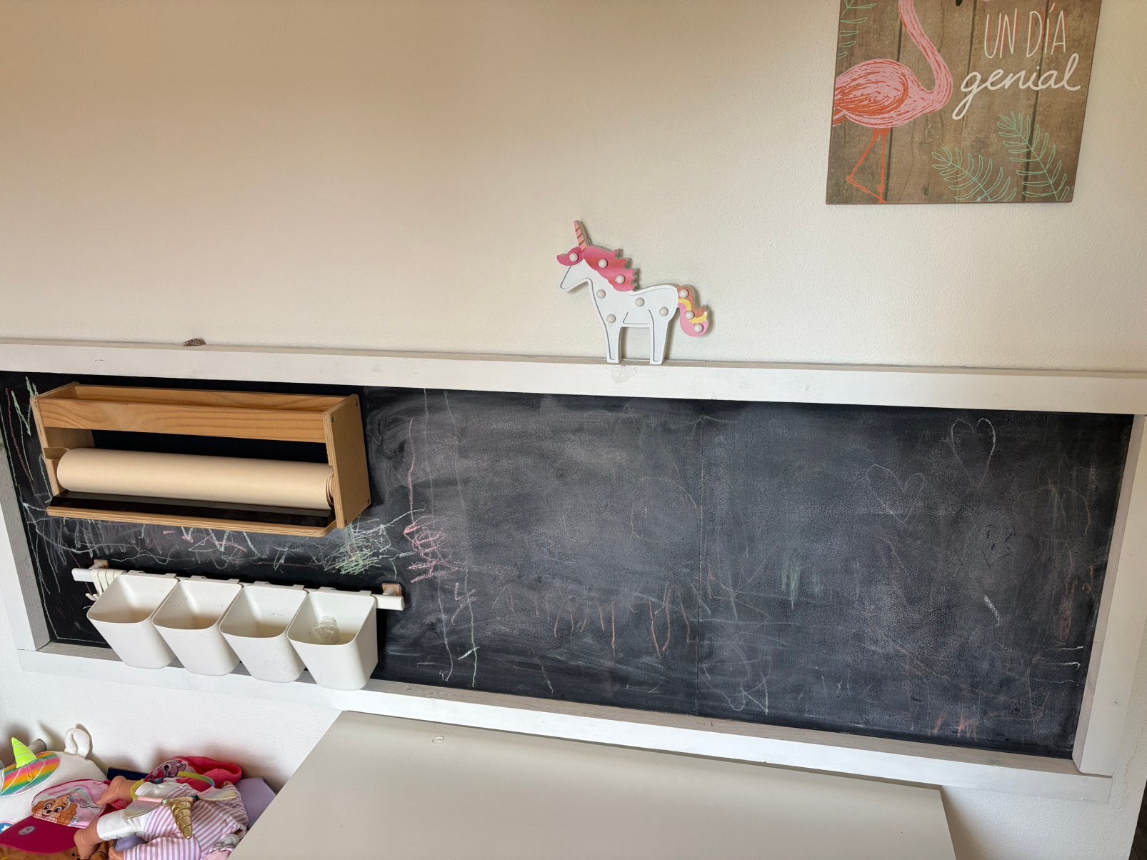 Krijt schoolbord, Ophalen of Verzenden, Zo goed als nieuw