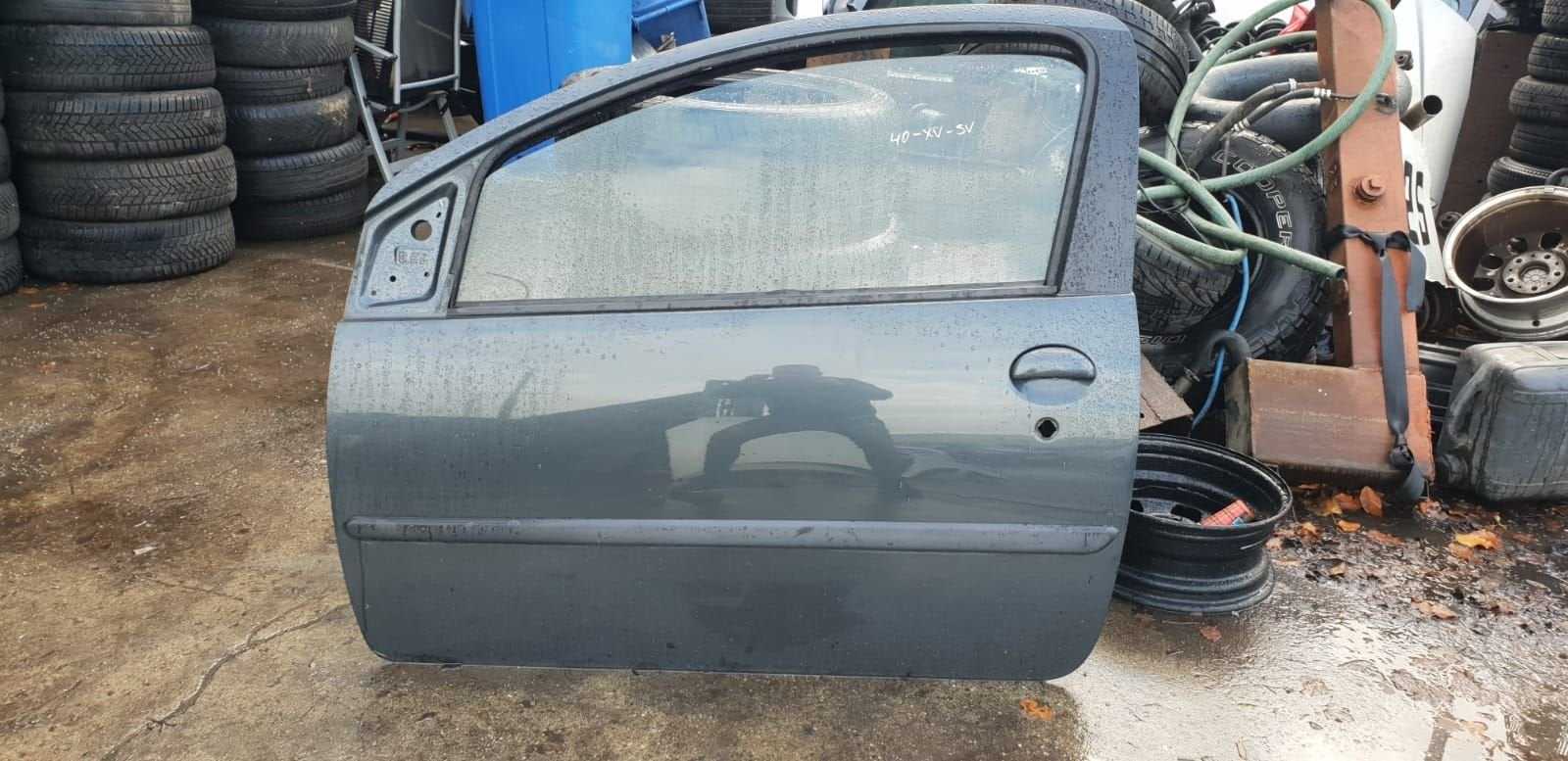 PEUGEOT 107 PORTIER LINKS  BJ 2007, Gebruikt, -, Deur, -