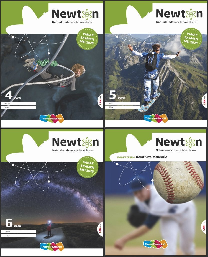 Newton Natuurkunde VWO 4, 5, 6 + Katern. Leerboeken 6e druk., VWO, Natuurkunde, Ophalen of Verzenden, Nieuw