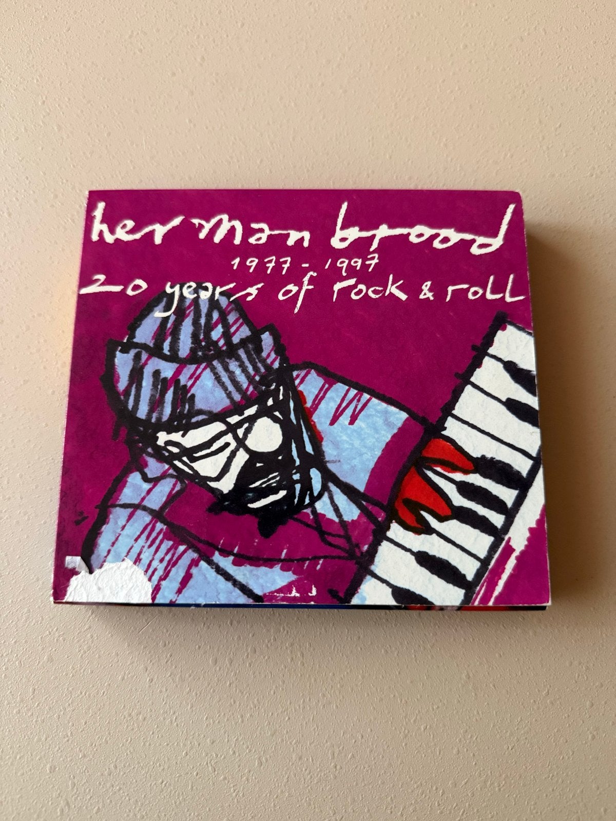 Herman Brood - 20 Years of Rock & Roll (1977-1997) CD, Ophalen of Verzenden, Gebruikt, Verzamelalbum, Inclusief boekje