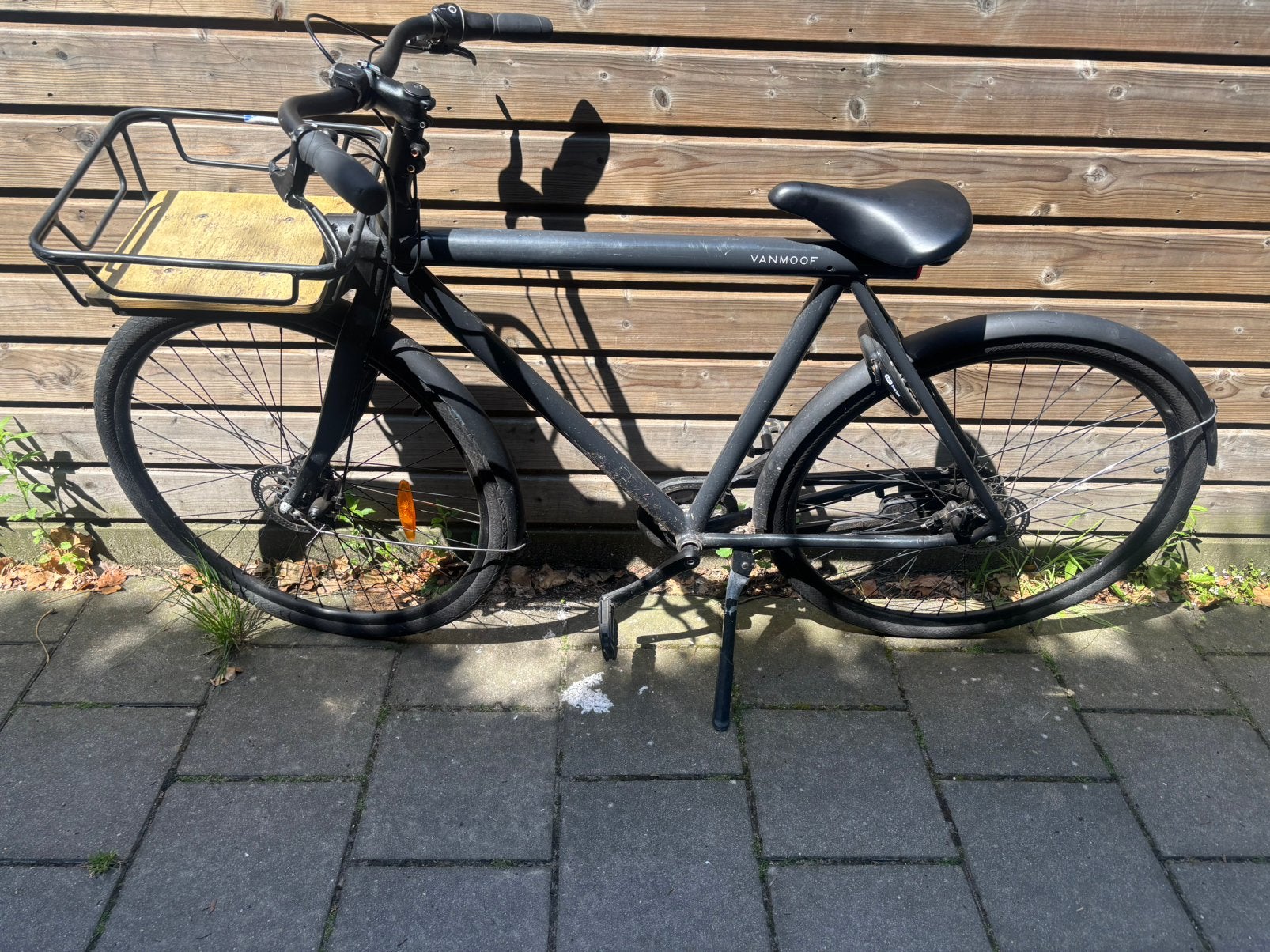 Van Moof S2 (niet elektrisch) zwart - opknapper, Minder dan 10 versnellingen, Gebruikt, Schijfrem, Ophalen