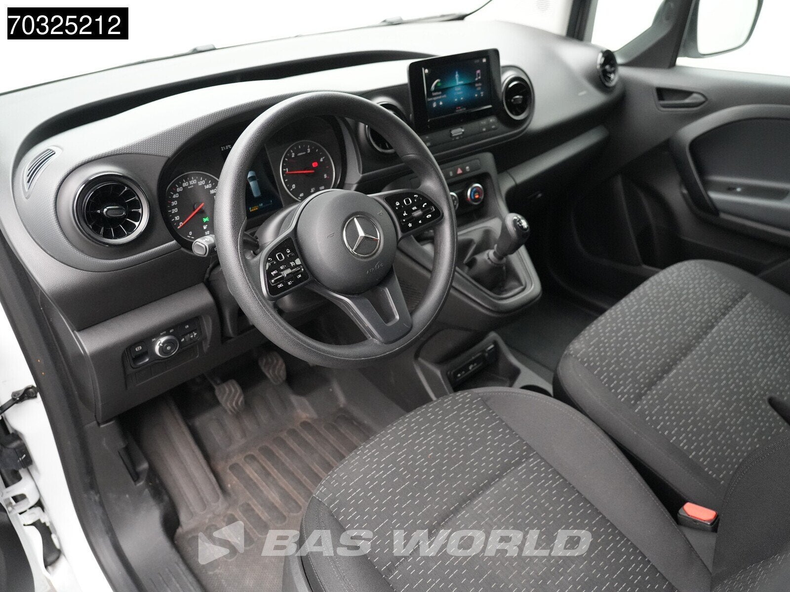 Mercedes Citan 112 L2H1 LED Airco Camera Cruise Parkeersenso, Stof, Gebruikt, Euro 6, 4 cilinders