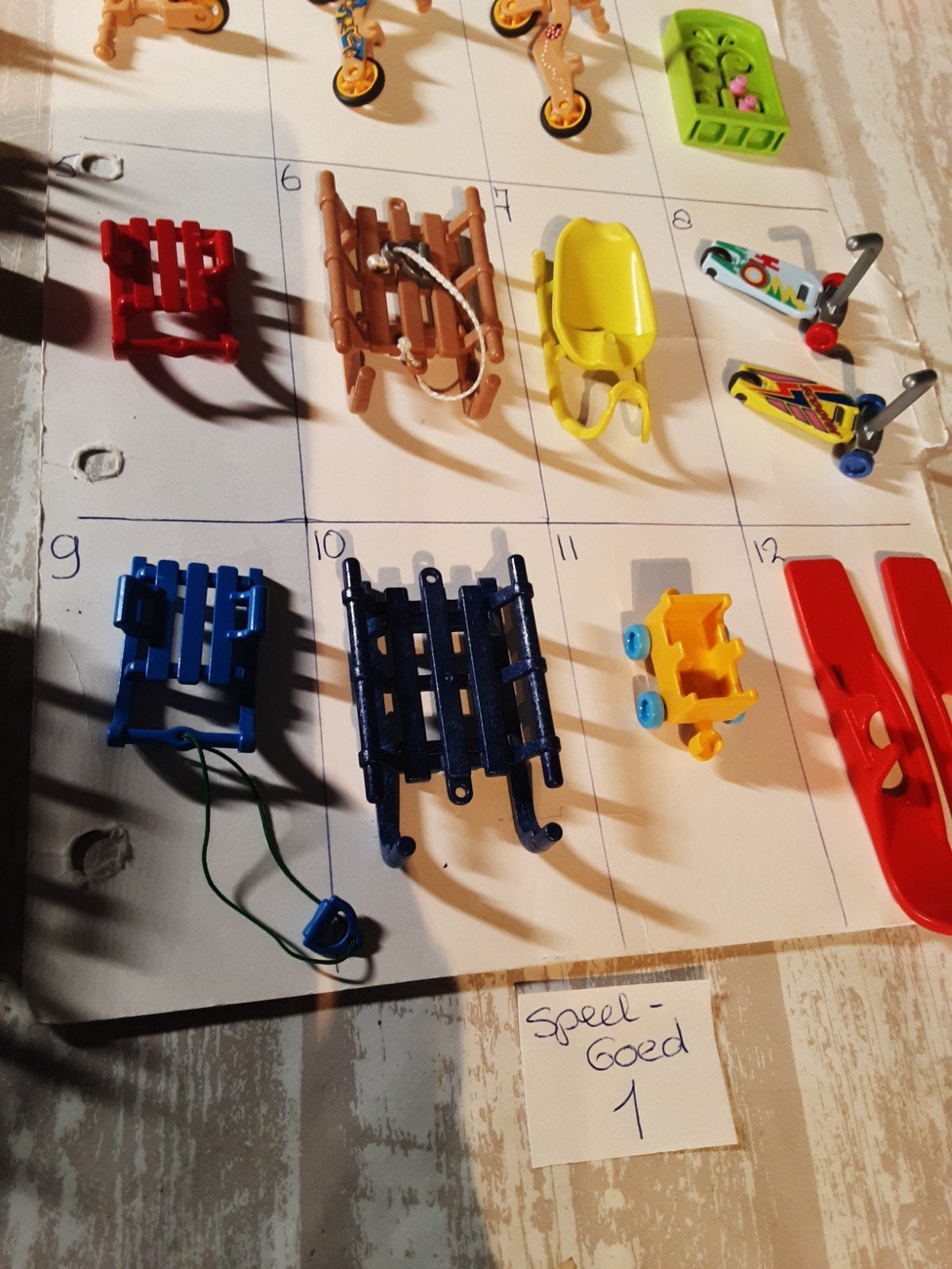 onderdelen speelgoed 1, Kinderen en Baby's, Losse onderdelen, Overige typen, Zo goed als nieuw, Family fun