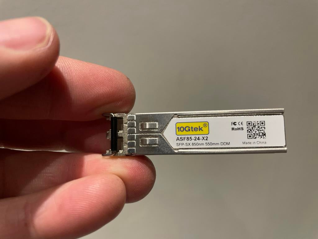 10Gtek SFP-SX 850nm 550mm DDM, Ophalen of Verzenden, Gebruikt