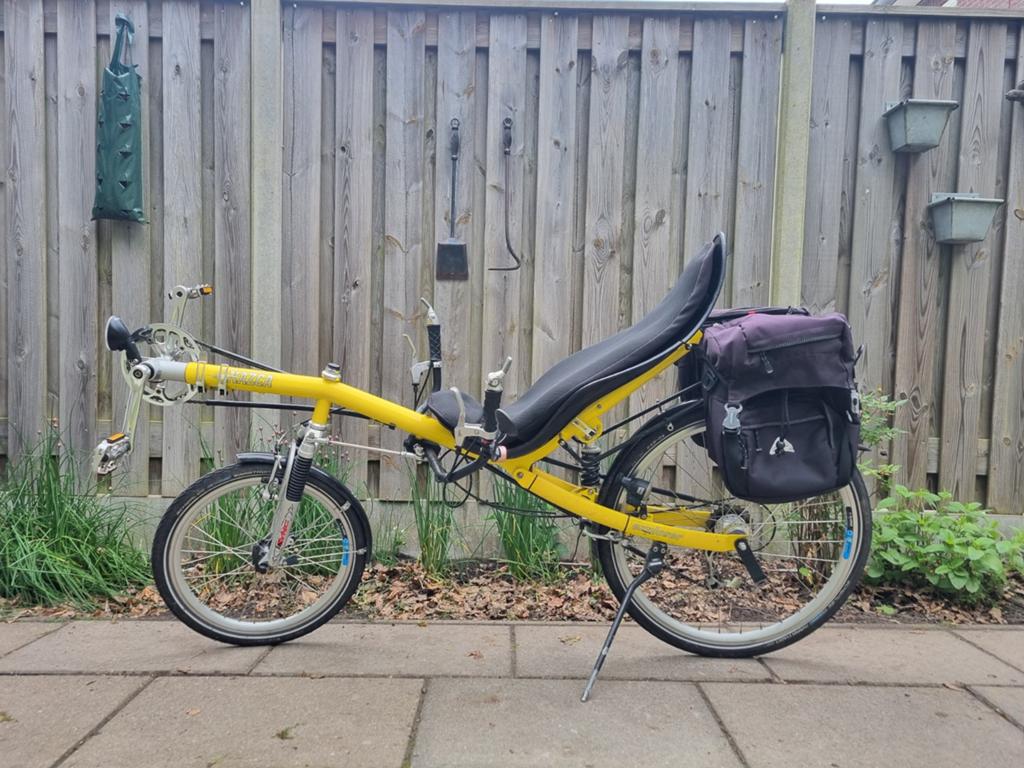 Nazca Explorer ligfiets, Ophalen, Gebruikt