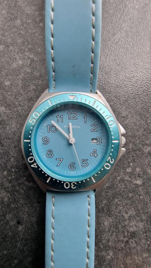 Prisma horloge meisje, Ophalen of Verzenden, Staal, Overige merken