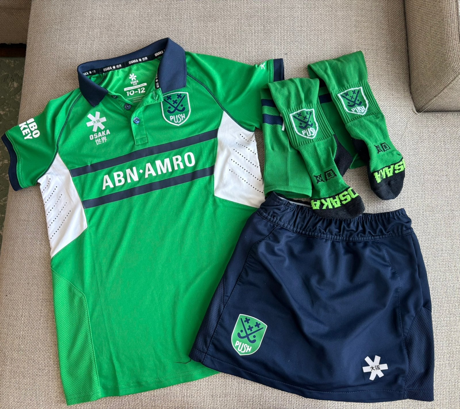 Push Breda wedstrijd tenue 10-12 jaar, Ophalen of Verzenden, Zo goed als nieuw, Kleding