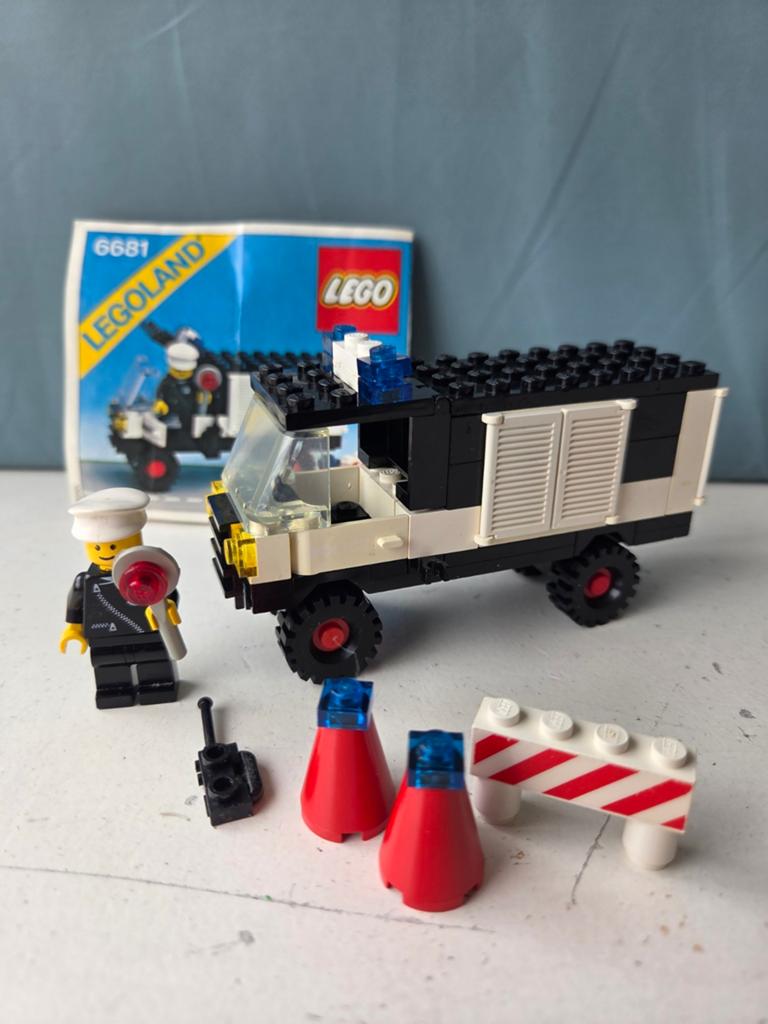 Lego 6681 - Police van, Compleet, Gebruikt, Lego, Ophalen of Verzenden