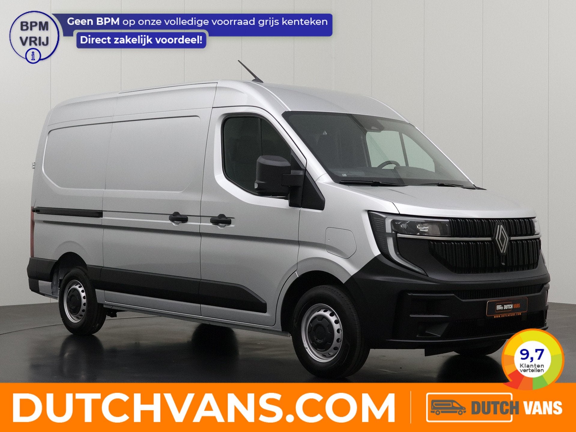 Renault Master Elektrisch L2H2 87KWh " Direct Rijden" Long R, Automaat, Renault, Android Auto, Elektrisch