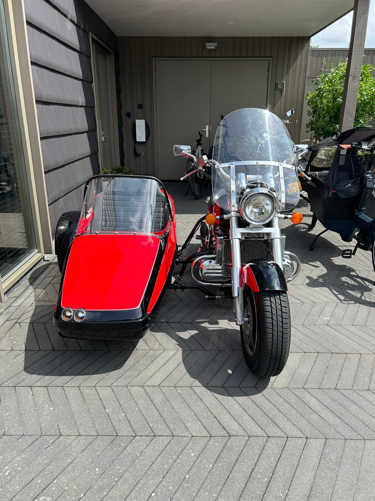 Honda Valkyrie met zijspan - Rijklaar!, Motoren, 1600 cc, Motorrijbewijs A, Meer dan 35 kW, Handgeschakeld