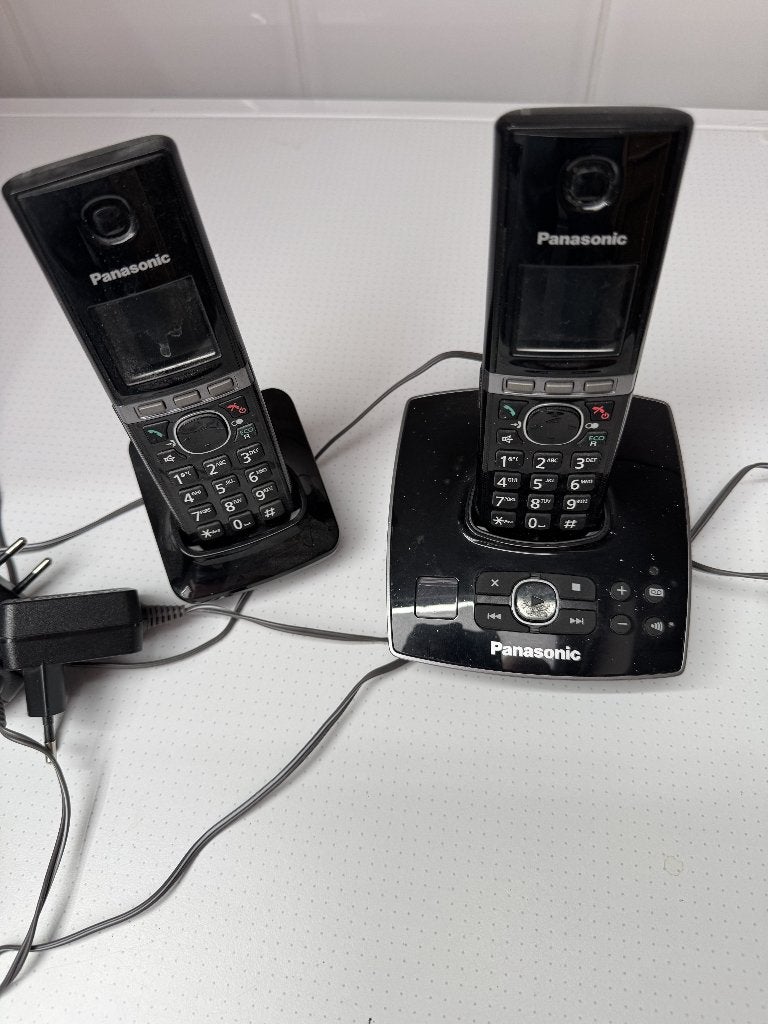 Panasonic KX-TG8061NL vaste telefoon met extra handset, Ophalen of Verzenden, Gebruikt, 2 handsets
