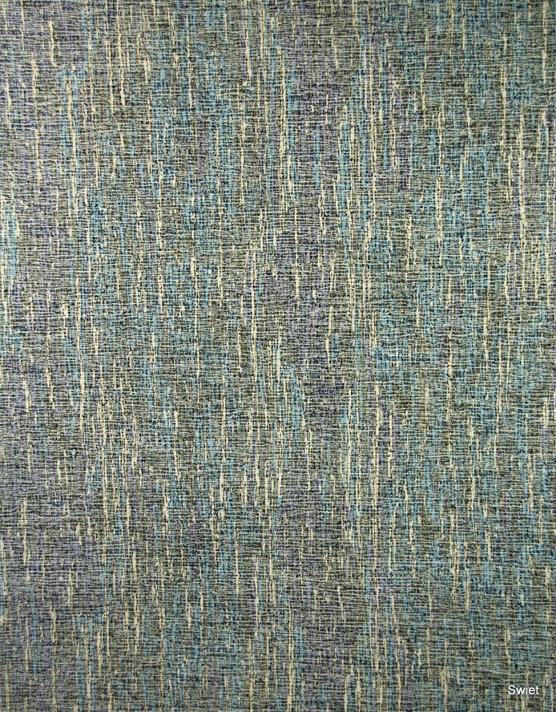 11292 Origineel turquoise zelfkant behang met antraciet, Verzenden, Minder dan 10 m², Wit