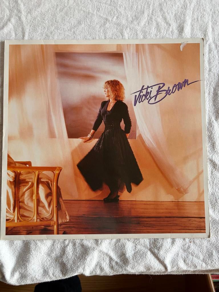 Vicki Brown - Vicki Brown LP vinyl, Gebruikt, 1980 - 1989, 12 inch, Fotohoes