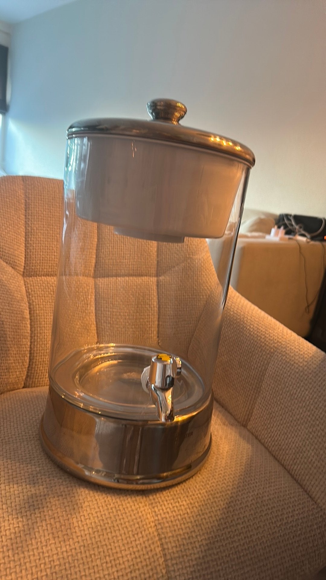 Zero waterfilter, Ophalen, Gebruikt